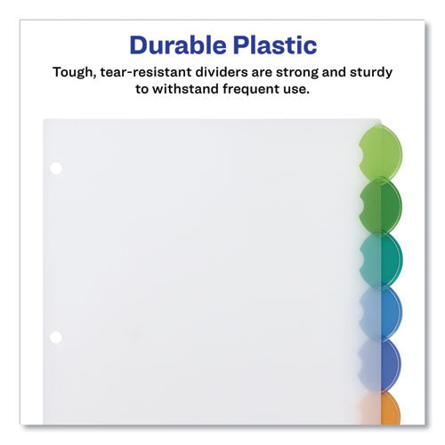 Avery® wholesale. AVERY Insertable Style Edge Tab Plastic Dividers, 8-tab, 11 X 8.5, Translucent, 1 Set. HSD Wholesale: Janitorial Supplies, Breakroom Supplies, Office Supplies.