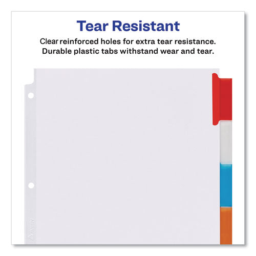 Avery® wholesale. AVERY Insertable Big Tab Dividers, 5-tab, 11 1-8 X 9 1-4. HSD Wholesale: Janitorial Supplies, Breakroom Supplies, Office Supplies.