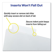 Load image into Gallery viewer, Avery® wholesale. AVERY Insertable Big Tab Dividers, 8-tab, 11 1-8 X 9 1-4. HSD Wholesale: Janitorial Supplies, Breakroom Supplies, Office Supplies.