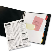 Load image into Gallery viewer, Avery® wholesale. AVERY Insertable Dividers W-single Pockets, 5-tab, 11 1-4 X 9 1-8. HSD Wholesale: Janitorial Supplies, Breakroom Supplies, Office Supplies.