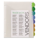 Avery® wholesale. AVERY Insertable Style Edge Tab Plastic 1-pocket Dividers, 8-tab, 11.25 X 9.25, Translucent, 1 Set. HSD Wholesale: Janitorial Supplies, Breakroom Supplies, Office Supplies.
