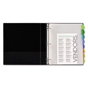 Avery® wholesale. AVERY Insertable Style Edge Tab Plastic 1-pocket Dividers, 8-tab, 11.25 X 9.25, Translucent, 1 Set. HSD Wholesale: Janitorial Supplies, Breakroom Supplies, Office Supplies.