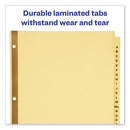 Avery® wholesale. AVERY Preprinted Laminated Tab Dividers W-gold Reinforced Binding Edge, 25-tab, Letter. HSD Wholesale: Janitorial Supplies, Breakroom Supplies, Office Supplies.