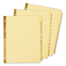 Avery® wholesale. AVERY Preprinted Laminated Tab Dividers W-gold Reinforced Binding Edge, 31-tab, Letter. HSD Wholesale: Janitorial Supplies, Breakroom Supplies, Office Supplies.