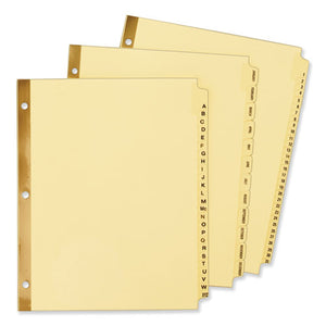 Avery® wholesale. AVERY Preprinted Laminated Tab Dividers W-gold Reinforced Binding Edge, 31-tab, Letter. HSD Wholesale: Janitorial Supplies, Breakroom Supplies, Office Supplies.