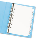Avery® wholesale. AVERY Preprinted Tab Dividers, 12-tab, 8.5 X 5 1-2. HSD Wholesale: Janitorial Supplies, Breakroom Supplies, Office Supplies.