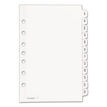 Load image into Gallery viewer, Avery® wholesale. AVERY Preprinted Tab Dividers, 12-tab, 8.5 X 5 1-2. HSD Wholesale: Janitorial Supplies, Breakroom Supplies, Office Supplies.