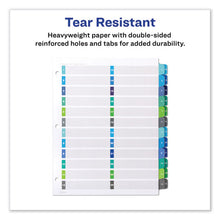 Load image into Gallery viewer, Avery® wholesale. AVERY Customizable Toc Ready Index Double Column Multicolor Dividers, 24-tab, Letter. HSD Wholesale: Janitorial Supplies, Breakroom Supplies, Office Supplies.