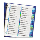 Avery® wholesale. AVERY Customizable Toc Ready Index Double Column Multicolor Dividers, 32-tab, Letter. HSD Wholesale: Janitorial Supplies, Breakroom Supplies, Office Supplies.