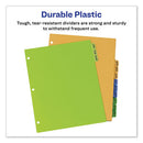 Avery® wholesale. AVERY Durable Preprinted Plastic Tab Dividers, 12-tab, A To Z, 11 X 8.5, Assorted, 1 Set. HSD Wholesale: Janitorial Supplies, Breakroom Supplies, Office Supplies.