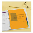 Avery® wholesale. AVERY Durable Preprinted Plastic Tab Dividers, 12-tab, Jan. To Dec., 11 X 8.5, Assorted, 1 Set. HSD Wholesale: Janitorial Supplies, Breakroom Supplies, Office Supplies.