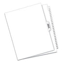 Avery® wholesale. AVERY Preprinted Legal Exhibit Side Tab Index Dividers, Avery Style, 25-tab, 1 To 25, 11 X 8.5, White, 1 Set. HSD Wholesale: Janitorial Supplies, Breakroom Supplies, Office Supplies.