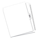 Avery® wholesale. AVERY Preprinted Legal Exhibit Side Tab Index Dividers, Avery Style, 26-tab, 26 To 50, 11 X 8.5, White, 1 Set. HSD Wholesale: Janitorial Supplies, Breakroom Supplies, Office Supplies.