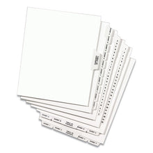 Load image into Gallery viewer, Avery® wholesale. AVERY Preprinted Legal Exhibit Bottom Tab Index Dividers, Avery Style, 26-tab, Exhibit 1 To Exhibit 25, 11 X 8.5, White, 1 Set. HSD Wholesale: Janitorial Supplies, Breakroom Supplies, Office Supplies.