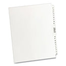 Avery® wholesale. AVERY Preprinted Legal Exhibit Side Tab Index Dividers, Avery Style, 26-tab, 51 To 75, 11 X 8.5, White, 1 Set. HSD Wholesale: Janitorial Supplies, Breakroom Supplies, Office Supplies.