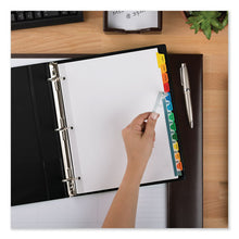 Load image into Gallery viewer, Avery® wholesale. AVERY Print And Apply Index Maker Clear Label Dividers, 12 Color Tabs, Letter, 5 Sets. HSD Wholesale: Janitorial Supplies, Breakroom Supplies, Office Supplies.