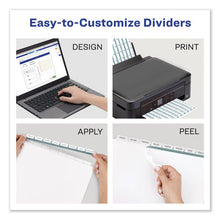 Load image into Gallery viewer, Avery® wholesale. AVERY Print And Apply Index Maker Clear Label Dividers, 12 Color Tabs, Letter, 5 Sets. HSD Wholesale: Janitorial Supplies, Breakroom Supplies, Office Supplies.