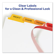 Load image into Gallery viewer, Avery® wholesale. AVERY Print And Apply Index Maker Clear Label Dividers, 8 Color Tabs, Letter. HSD Wholesale: Janitorial Supplies, Breakroom Supplies, Office Supplies.