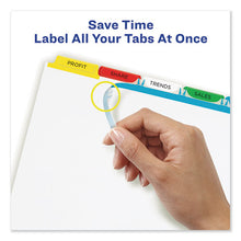 Load image into Gallery viewer, Avery® wholesale. AVERY Print And Apply Index Maker Clear Label Dividers, 5 Color Tabs, Letter, 5 Sets. HSD Wholesale: Janitorial Supplies, Breakroom Supplies, Office Supplies.