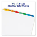 Avery® wholesale. AVERY Print And Apply Index Maker Clear Label Dividers, 8 Color Tabs, Letter, 5 Sets. HSD Wholesale: Janitorial Supplies, Breakroom Supplies, Office Supplies.