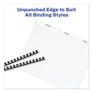 Avery® wholesale. AVERY Print And Apply Index Maker Clear Label Unpunched Dividers, 3-tab, Ltr, 25 Sets. HSD Wholesale: Janitorial Supplies, Breakroom Supplies, Office Supplies.