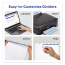 Avery® wholesale. AVERY Print And Apply Index Maker Clear Label Unpunched Dividers, 3-tab, Ltr, 25 Sets. HSD Wholesale: Janitorial Supplies, Breakroom Supplies, Office Supplies.
