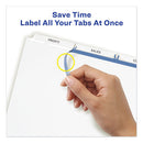 Avery® wholesale. AVERY Print And Apply Index Maker Clear Label Dividers, 3 White Tabs, Letter, 25 Sets. HSD Wholesale: Janitorial Supplies, Breakroom Supplies, Office Supplies.