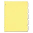 Office Essentials™ wholesale. Plastic Insertable Dividers, 5-tab, Letter. HSD Wholesale: Janitorial Supplies, Breakroom Supplies, Office Supplies.