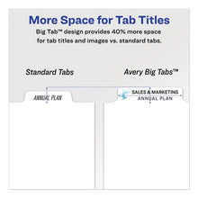 Load image into Gallery viewer, Avery® wholesale. AVERY Print And Apply Index Maker Clear Label Dividers, 8 White Tabs, Letter. HSD Wholesale: Janitorial Supplies, Breakroom Supplies, Office Supplies.