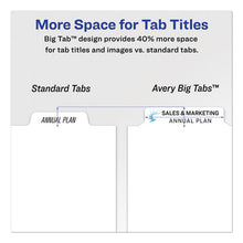 Load image into Gallery viewer, Avery® wholesale. AVERY Print And Apply Index Maker Clear Label Dividers, 5 White Tabs, Letter, 5 Sets. HSD Wholesale: Janitorial Supplies, Breakroom Supplies, Office Supplies.