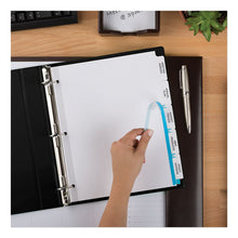 Load image into Gallery viewer, Avery® wholesale. AVERY Print And Apply Index Maker Clear Label Dividers, 5 White Tabs, Letter, 5 Sets. HSD Wholesale: Janitorial Supplies, Breakroom Supplies, Office Supplies.