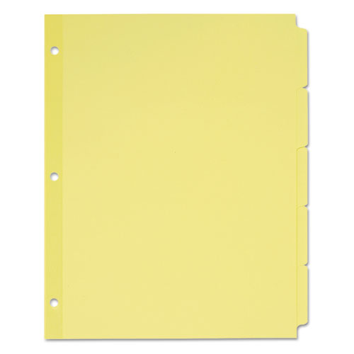 Avery® wholesale. AVERY Write And Erase Plain-tab Paper Dividers, 5-tab, Letter, Buff, 36 Sets. HSD Wholesale: Janitorial Supplies, Breakroom Supplies, Office Supplies.