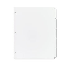 Load image into Gallery viewer, Avery® wholesale. AVERY Write And Erase Plain-tab Paper Dividers, 5-tab, Letter, White, 36 Sets. HSD Wholesale: Janitorial Supplies, Breakroom Supplies, Office Supplies.