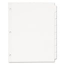 Avery® wholesale. AVERY Write And Erase Plain-tab Paper Dividers, 8-tab, Letter, White, 24 Sets. HSD Wholesale: Janitorial Supplies, Breakroom Supplies, Office Supplies.