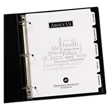 Load image into Gallery viewer, Avery® wholesale. AVERY Customizable Print-on Dividers, 5-tab, Letter. HSD Wholesale: Janitorial Supplies, Breakroom Supplies, Office Supplies.