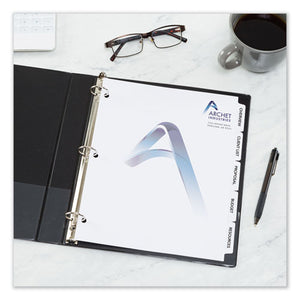 Avery® wholesale. AVERY Customizable Print-on Dividers, Letter, 5-tabs-set, 25 Sets-pack. HSD Wholesale: Janitorial Supplies, Breakroom Supplies, Office Supplies.