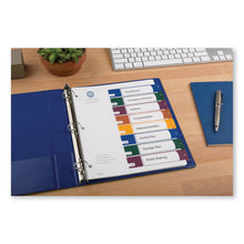 Load image into Gallery viewer, Avery® wholesale. AVERY Customizable Table Of Contents Ready Index Dividers With Multicolor Tabs, 8-tab, 1 To 8, 11 X 8.5, Translucent, 1 Set. HSD Wholesale: Janitorial Supplies, Breakroom Supplies, Office Supplies.