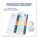 Avery® wholesale. AVERY Customizable Table Of Contents Ready Index Dividers With Multicolor Tabs, 8-tab, 1 To 8, 11 X 8.5, Translucent, 1 Set. HSD Wholesale: Janitorial Supplies, Breakroom Supplies, Office Supplies.