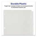 Avery® wholesale. AVERY Insertable Big Tab Plastic Dividers, 5-tab, 11 X 8.5, Clear, 1 Set. HSD Wholesale: Janitorial Supplies, Breakroom Supplies, Office Supplies.