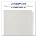 Avery® wholesale. AVERY Insertable Big Tab Plastic Dividers, 8-tab, 11 X 8.5, Clear, 1 Set. HSD Wholesale: Janitorial Supplies, Breakroom Supplies, Office Supplies.