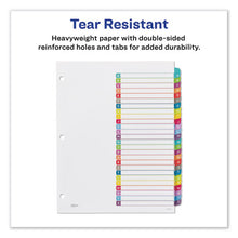 Load image into Gallery viewer, Avery® wholesale. AVERY Customizable Toc Ready Index Multicolor Dividers, A-z, Letter. HSD Wholesale: Janitorial Supplies, Breakroom Supplies, Office Supplies.