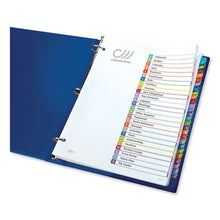 Load image into Gallery viewer, Avery® wholesale. AVERY Customizable Toc Ready Index Multicolor Dividers, A-z, Letter. HSD Wholesale: Janitorial Supplies, Breakroom Supplies, Office Supplies.