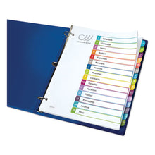 Load image into Gallery viewer, Avery® wholesale. AVERY Customizable Toc Ready Index Multicolor Dividers, 1-15, Letter. HSD Wholesale: Janitorial Supplies, Breakroom Supplies, Office Supplies.