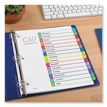 Load image into Gallery viewer, Avery® wholesale. AVERY Customizable Toc Ready Index Multicolor Dividers, 1-15, Letter. HSD Wholesale: Janitorial Supplies, Breakroom Supplies, Office Supplies.