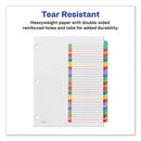 Avery® wholesale. AVERY Customizable Toc Ready Index Multicolor Dividers, 1-31, Letter. HSD Wholesale: Janitorial Supplies, Breakroom Supplies, Office Supplies.