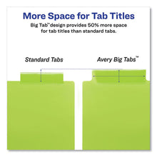 Load image into Gallery viewer, Avery® wholesale. AVERY Insertable Big Tab Plastic Dividers, 5-tab, 11 X 8.5, Assorted, 1 Set. HSD Wholesale: Janitorial Supplies, Breakroom Supplies, Office Supplies.