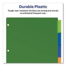 Load image into Gallery viewer, Avery® wholesale. AVERY Insertable Big Tab Plastic Dividers, 5-tab, 11 X 8.5, Assorted, 1 Set. HSD Wholesale: Janitorial Supplies, Breakroom Supplies, Office Supplies.