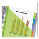 Avery® wholesale. AVERY Insertable Big Tab Plastic 1-pocket Dividers, 5-tab, 11.13 X 9.25, Assorted, 1 Set. HSD Wholesale: Janitorial Supplies, Breakroom Supplies, Office Supplies.