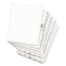 Avery® wholesale. AVERY Preprinted Legal Exhibit Side Tab Index Dividers, Avery Style, 25-tab, Table Of Contents, 11 X 8.5, White, 25-pack. HSD Wholesale: Janitorial Supplies, Breakroom Supplies, Office Supplies.