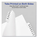 Avery® wholesale. AVERY Preprinted Legal Exhibit Side Tab Index Dividers, Avery Style, 10-tab, 5, 11 X 8.5, White, 25-pack. HSD Wholesale: Janitorial Supplies, Breakroom Supplies, Office Supplies.